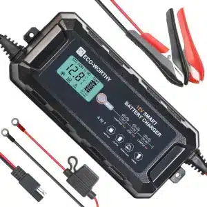 Eco-Worthy 12V 10A Smart Battery Charger with LCD Display